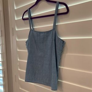 Madewell Denim Tank- Size M
